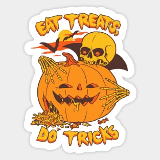 Eat Treats, Do Tricks Sticker